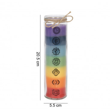 Tall Chakra - Candle