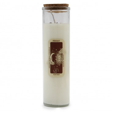 Magic Spell Candle - With Crystals