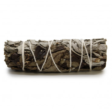 White Sage & Black Sage - Smudge Stick 10cm