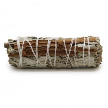 White Sage & Cinnamon - Smudge Stick 10cm