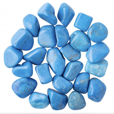 Blue Howlite - Polished Tumblestone